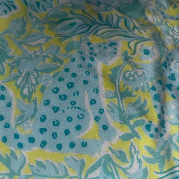 Vintage Reversible Wrap Skirt Colorful Butterflies Peacock Leopard Preppy Beachy - Picture 7 of 13